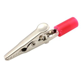 Pince crocodile rouge 5 Amp  CBC5RED-10