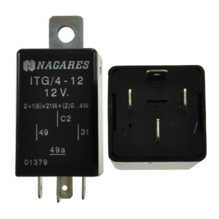 CENTRALE CLIGNOTANTE 12V  C2/31/49/49A  FU 4 PINS ALL