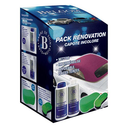 [BELGOM 25.0351] PACK RENOVATEUR CAPOTE INCOLORE BELGOM 25.0351