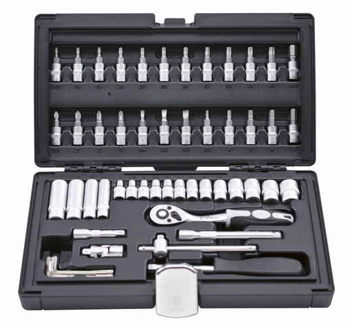 [LITSK-54001] COFFRET DOUILLES 1/4″ 54 PIECES LICOTA LITSK-54001