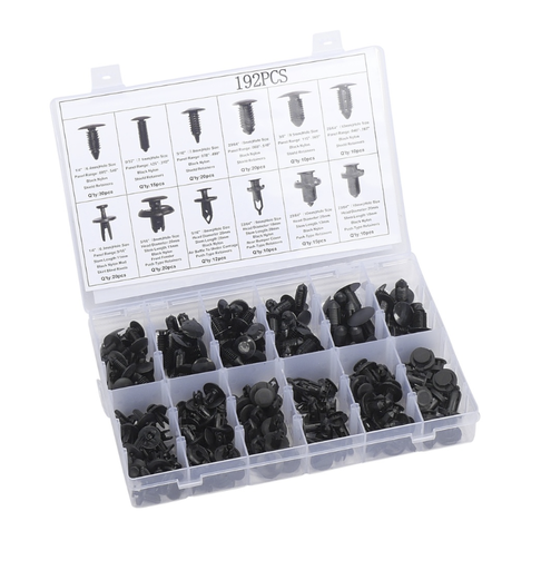 ASSORTIMENT CLIPS 192 PCS XP192ICA