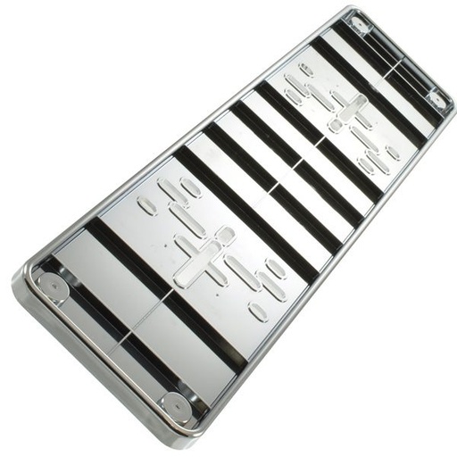 [PPL CHROME] PORTE PLAQUE CHROME  PPL CHRM SCREW