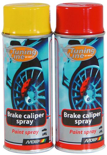 [04097] MOTIP PEINTURE POUR ETRIER DE FREIN JAUNE 400ML 04097